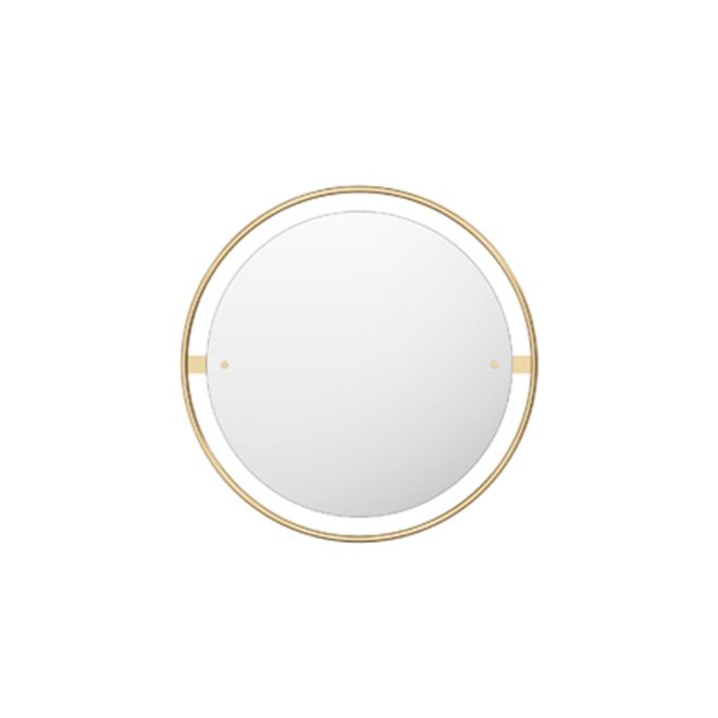 Audo copenhagen nimbus spegel polished brass, ø60