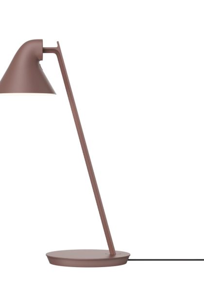 Louis poulsen njp mini bordslampa rosenbrun