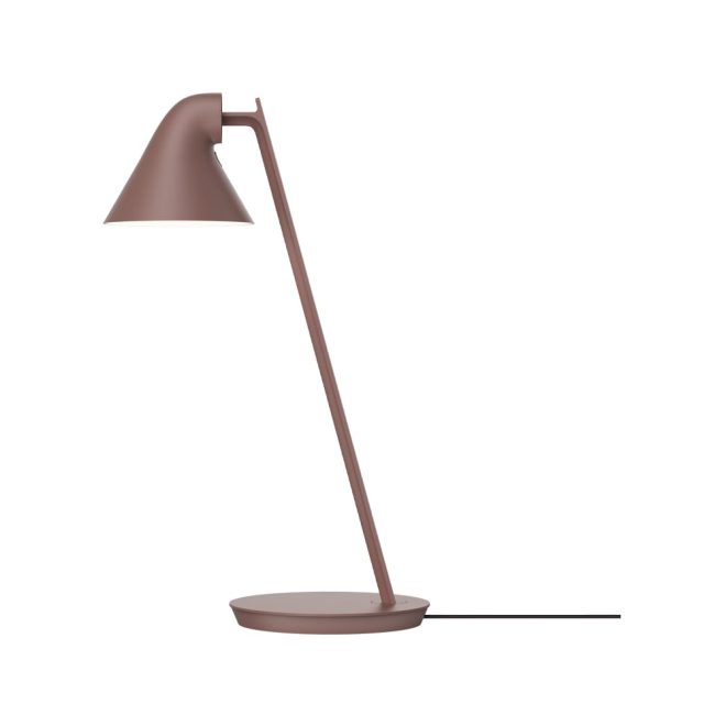 Louis poulsen njp mini bordslampa rosenbrun