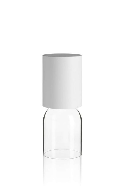 Luceplan nui mini bordslampa vit