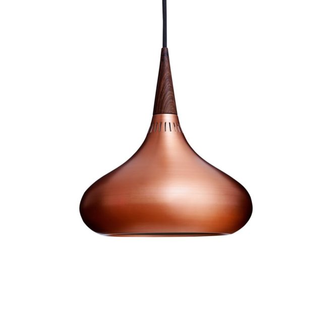 Fritz hansen orient p2 pendel klarlackerad koppar