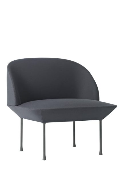 Muuto oslo soffa 1-sits steelcut 180-dark grey