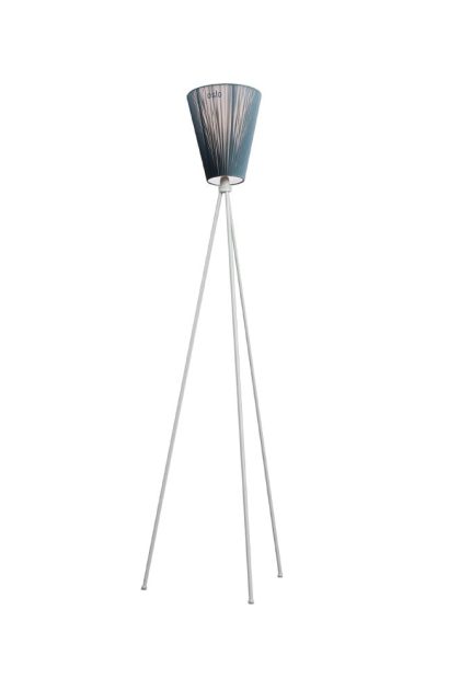 Northern oslo wood golvlampa green, ljusgrått stativ