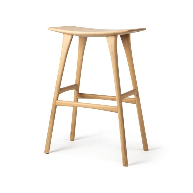Ethnicraft osso barstol 80x57 cm oak