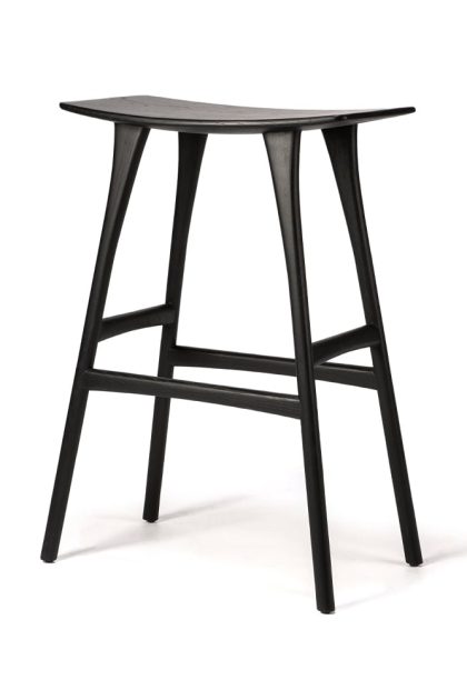 Ethnicraft osso barstol 80x57 cm black