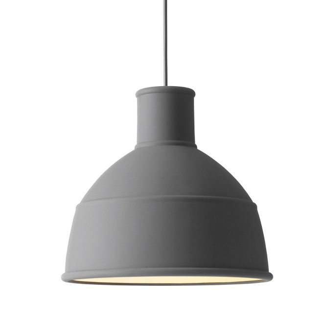 Muuto unfold lampa grå
