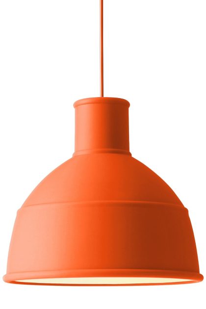 Muuto unfold lampa orange