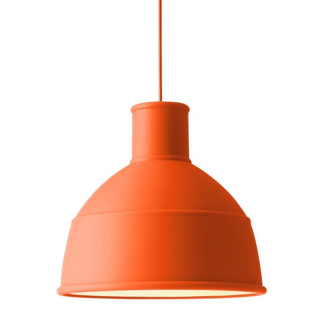 Muuto unfold lampa orange