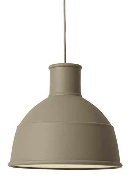 Muuto unfold lampa olivgrön