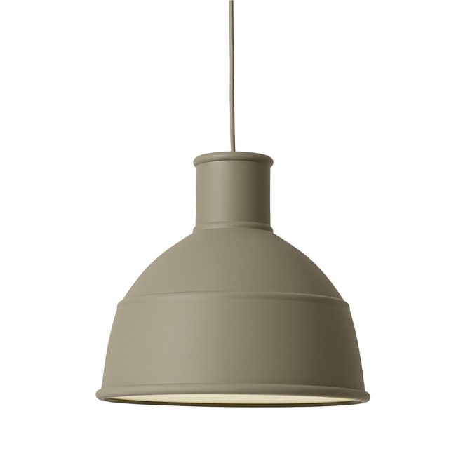 Muuto unfold lampa olivgrön