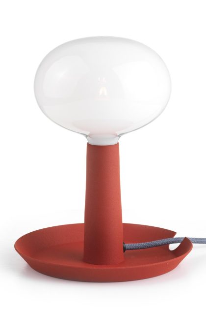 Bsweden tray lampa röd