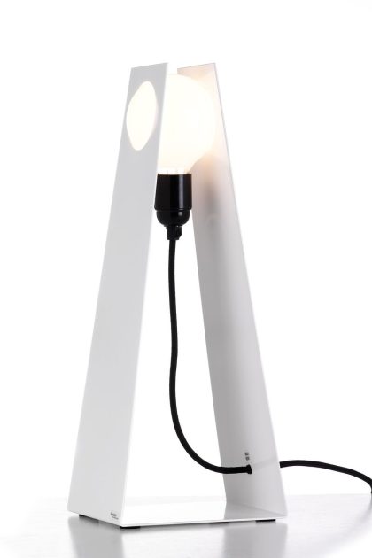 Bsweden glasgow vit bordslampa vit
