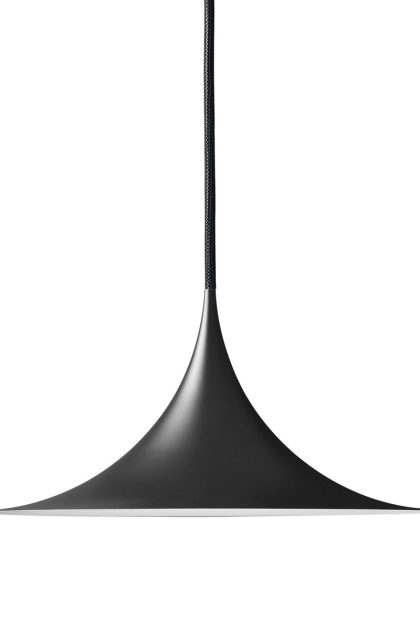 Gubi semi pendel Ø30 cm black semi matt