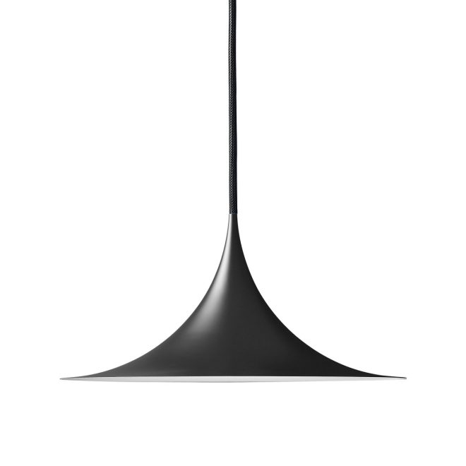 Gubi semi pendel Ø30 cm black semi matt