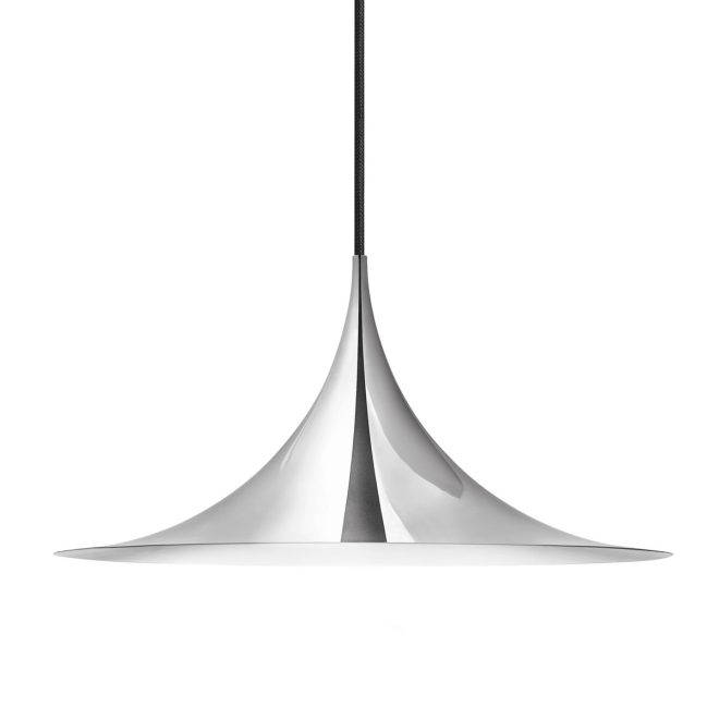Gubi semi pendel Ø47 cm chrome