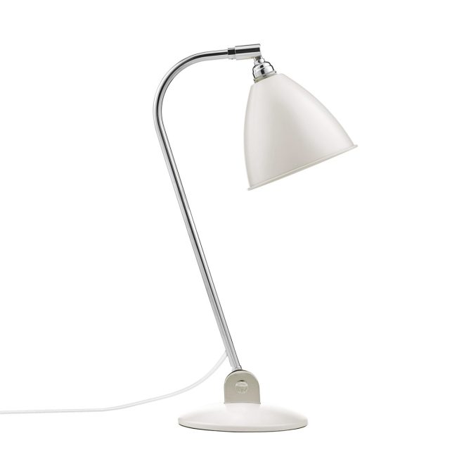 Gubi bestlite bl2 bordslampa matt vit-krom