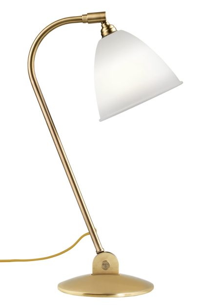 Gubi bestlite bl2 bordslampa benporslin-mässing