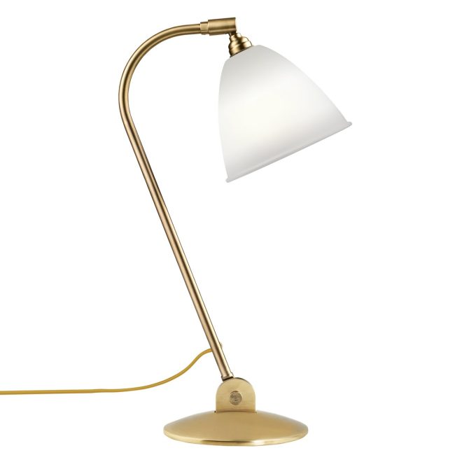 Gubi bestlite bl2 bordslampa benporslin-mässing