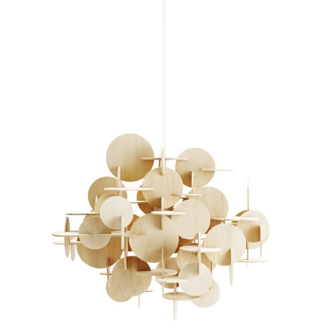 Normann copenhagen bau lampa natur large