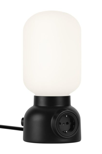 Ateljé lyktan plug lamp bordslampa svart