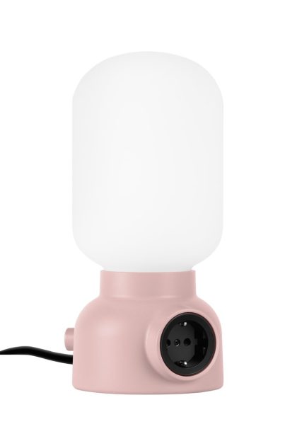 Ateljé lyktan plug lamp bordslampa puderrosa