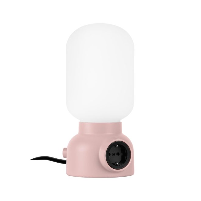 Ateljé lyktan plug lamp bordslampa puderrosa