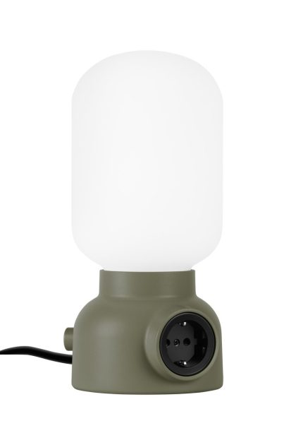 Ateljé lyktan plug lamp bordslampa pudergrön