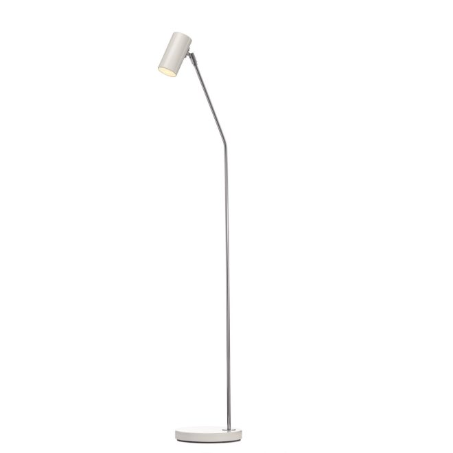 Örsjö belysning minipoint golvlampa gx224 vit och krom