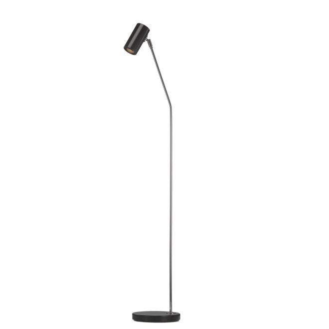 Örsjö belysning minipoint golvlampa gx224 svart och krom