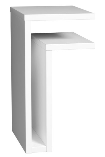 Maze f-shelf vägghylla vit hylla åt höger