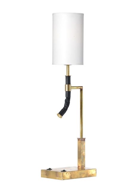 Örsjö belysning butler bordslampa rå mässing