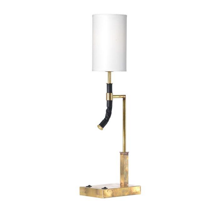 Örsjö belysning butler bordslampa rå mässing