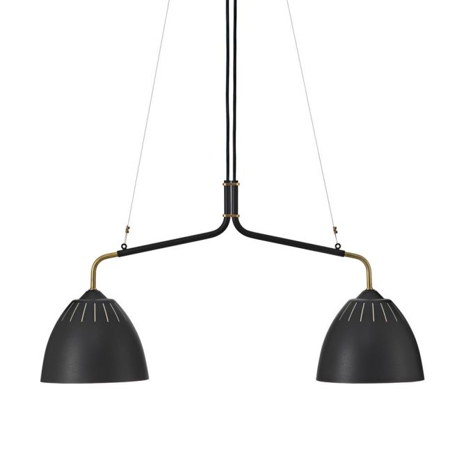 Örsjö belysning lean taklampa svart