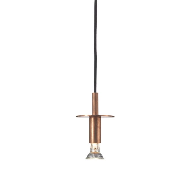 Örsjö belysning star lampa rå koppar