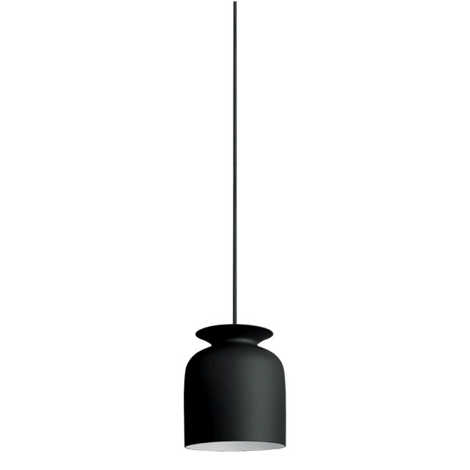 Gubi ronde taklampa liten charcoal black (svart)