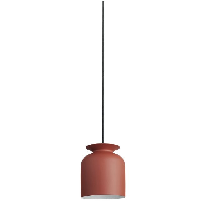 Gubi ronde taklampa liten rusty red (röd)