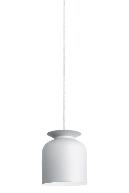 Gubi ronde taklampa liten matt white (vit)