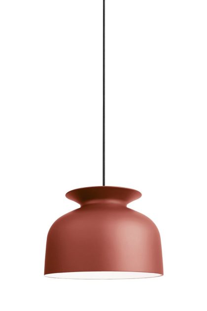 Gubi ronde taklampa stor rusty red (röd)
