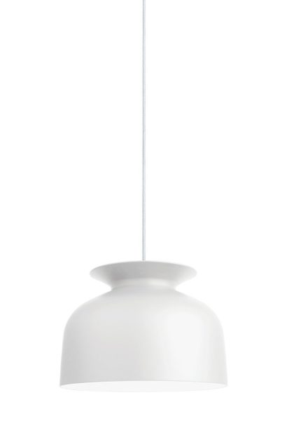 Gubi ronde taklampa stor matt white (vit)