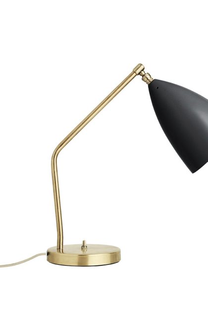 Gubi gräshoppa bordslampa svart