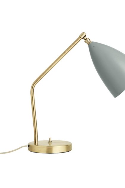 Gubi gräshoppa bordslampa blågrå