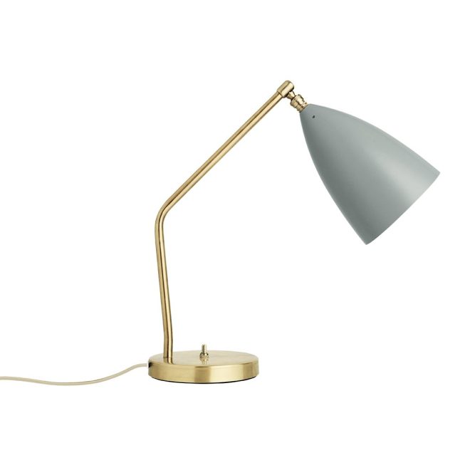 Gubi gräshoppa bordslampa blågrå