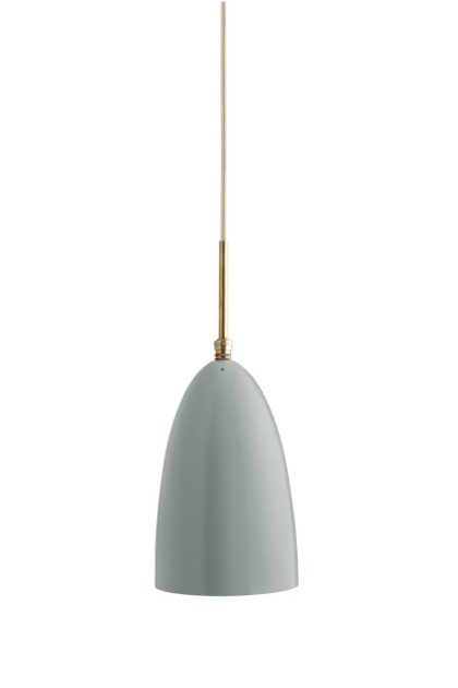 Gubi gräshoppa taklampa blågrå