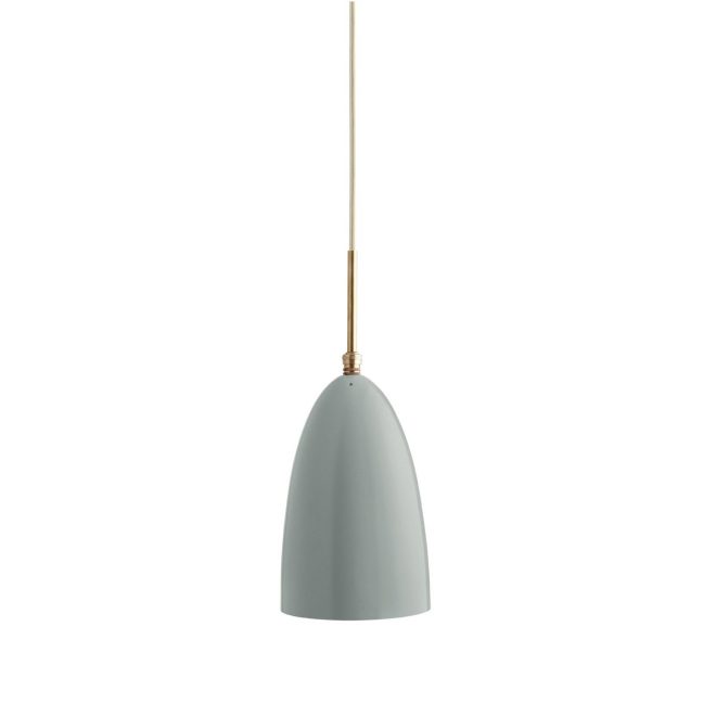Gubi gräshoppa taklampa blågrå