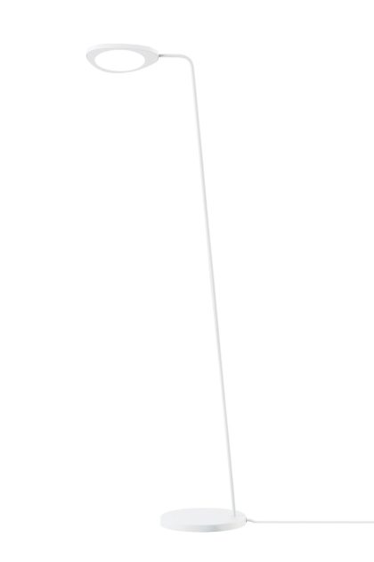 Muuto leaf golvlampa vit