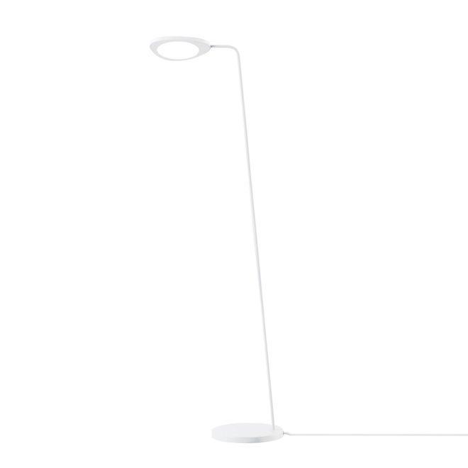 Muuto leaf golvlampa vit