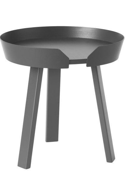Muuto around sidobord small anthracite