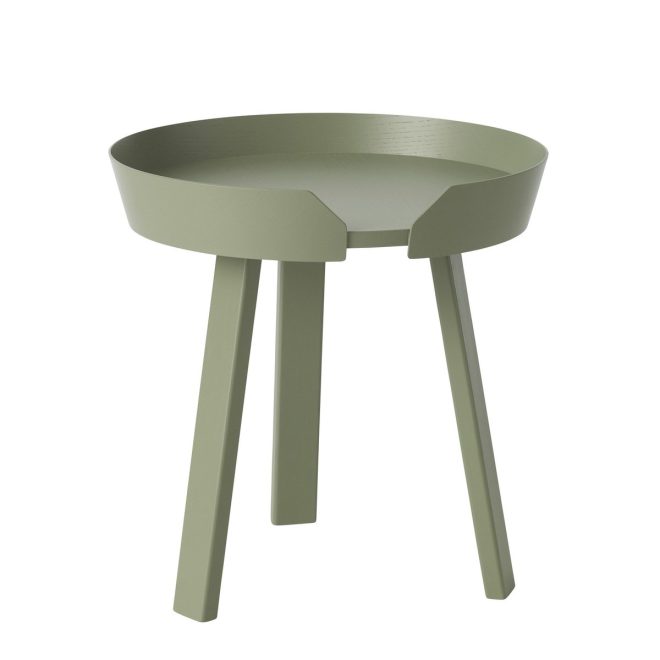 Muuto around sidobord small dusty green