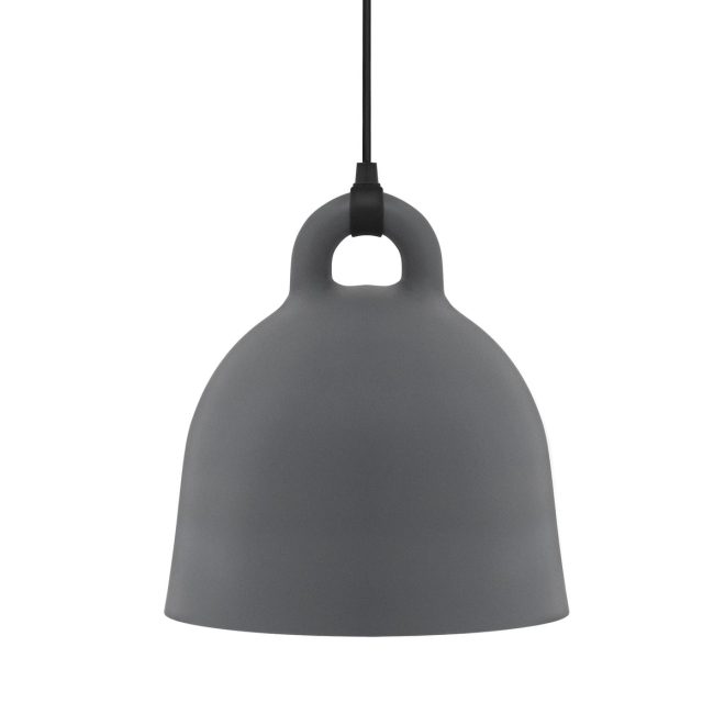 Normann copenhagen bell lampa grå medium