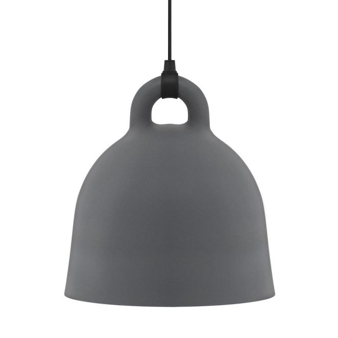 Normann copenhagen bell lampa grå large